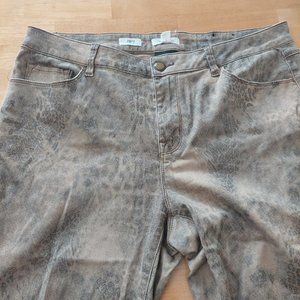 Women's Tribal Jeans Animal Print Jeggings size 12